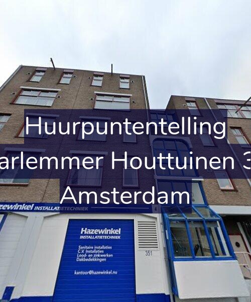 Foto gevel Huurpuntentelling voor Haarlemmer Houttuinen 363, Amsterdam