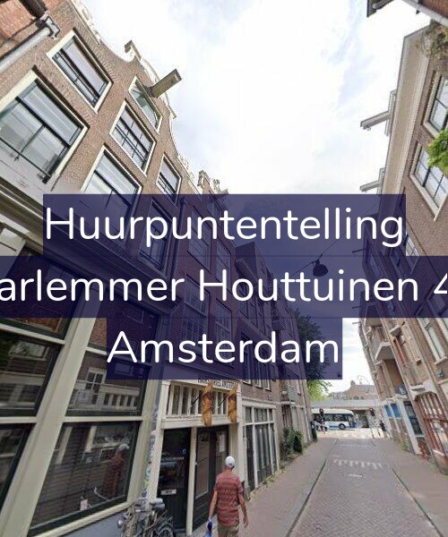 Foto gevel Huurpuntentelling voor Haarlemmer Houttuinen 427, Amsterdam