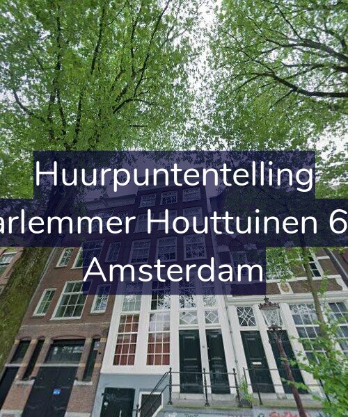 Foto gevel Huurpuntentelling voor Haarlemmer Houttuinen 63-2, Amsterdam
