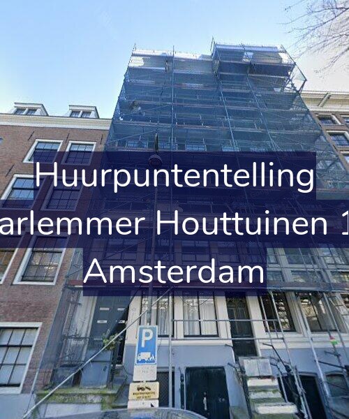 Foto gevel Huurpuntentelling voor Haarlemmer Houttuinen 1-B, Amsterdam