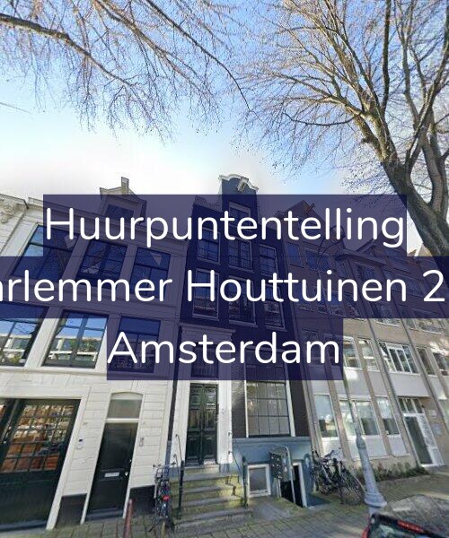 Foto gevel Huurpuntentelling voor Haarlemmer Houttuinen 25-D, Amsterdam
