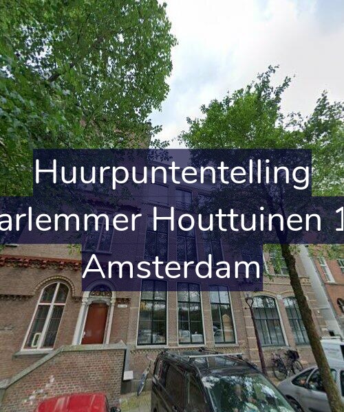 Foto gevel Huurpuntentelling voor Haarlemmer Houttuinen 153, Amsterdam