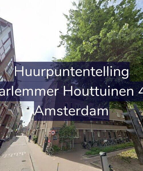 Foto gevel Huurpuntentelling voor Haarlemmer Houttuinen 423, Amsterdam