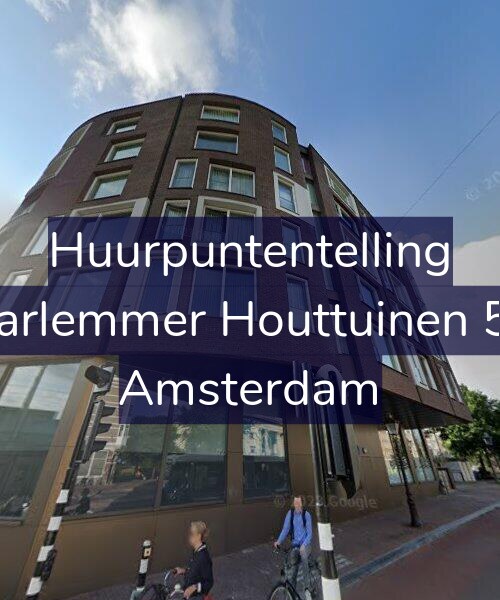 Foto gevel Huurpuntentelling voor Haarlemmer Houttuinen 567, Amsterdam