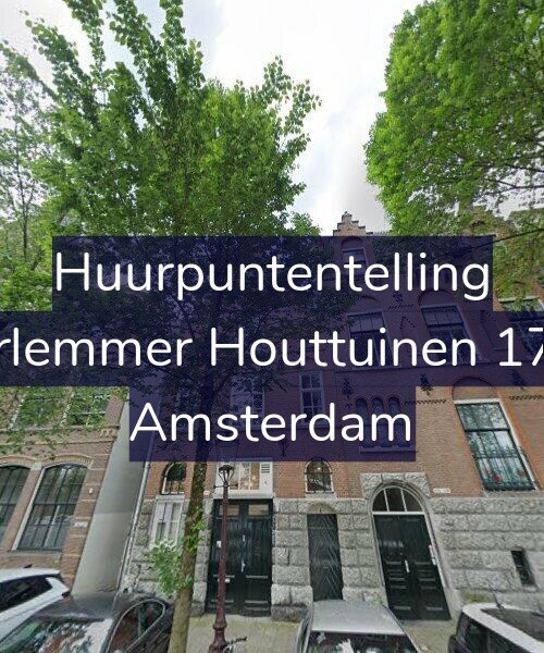 Foto gevel Huurpuntentelling voor Haarlemmer Houttuinen 177-A, Amsterdam