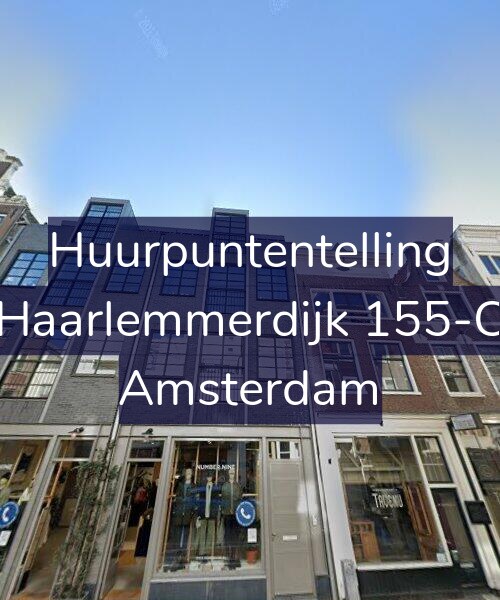 Foto gevel Huurpuntentelling voor Haarlemmerdijk 155-C, Amsterdam