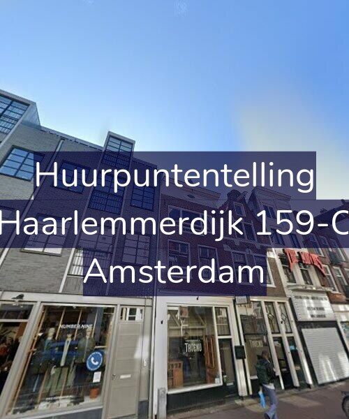 Foto gevel Huurpuntentelling voor Haarlemmerdijk 159-C, Amsterdam