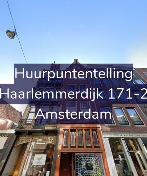 Foto gevel Huurpuntentelling voor Haarlemmerdijk 171-2, Amsterdam