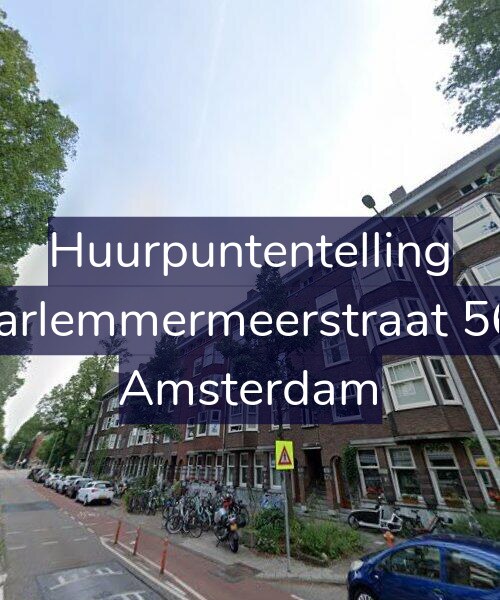 Foto gevel Huurpuntentelling voor Haarlemmermeerstraat 56-5, Amsterdam