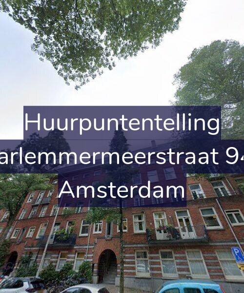 Foto gevel Huurpuntentelling voor Haarlemmermeerstraat 94-2, Amsterdam