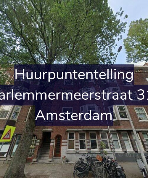 Foto gevel Huurpuntentelling voor Haarlemmermeerstraat 31-1, Amsterdam