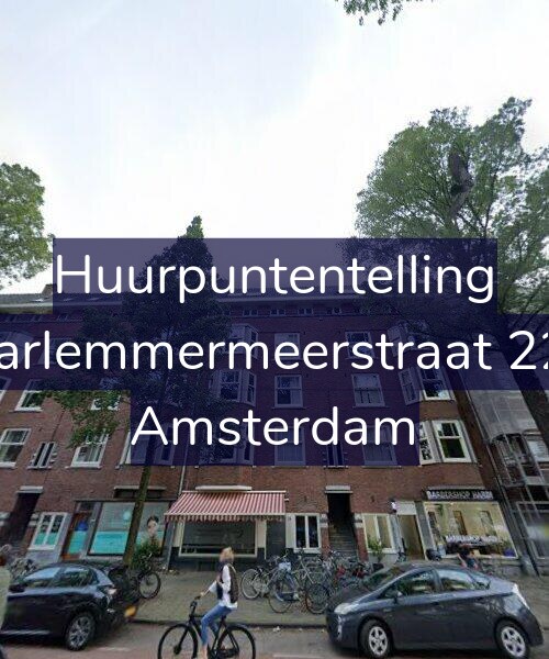 Foto gevel Huurpuntentelling voor Haarlemmermeerstraat 22-5, Amsterdam