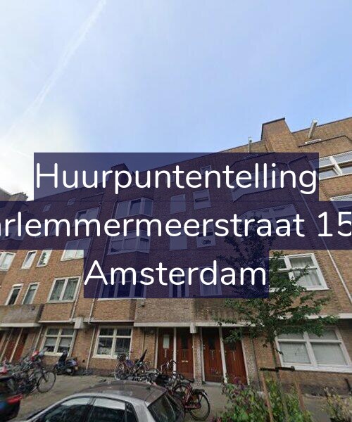 Foto gevel Huurpuntentelling voor Haarlemmermeerstraat 155-1, Amsterdam