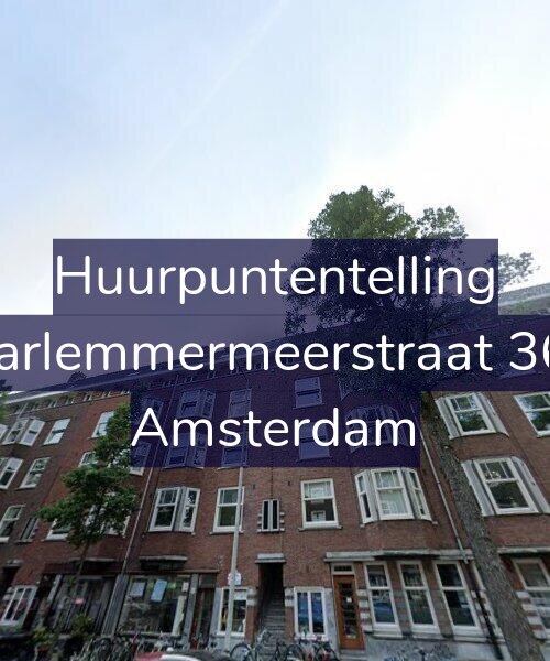Foto gevel Huurpuntentelling voor Haarlemmermeerstraat 36-2, Amsterdam