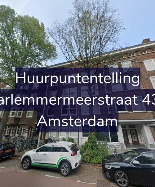 Foto gevel Huurpuntentelling voor Haarlemmermeerstraat 43-H, Amsterdam