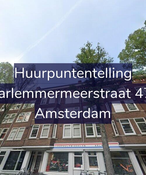Foto gevel Huurpuntentelling voor Haarlemmermeerstraat 47-3, Amsterdam