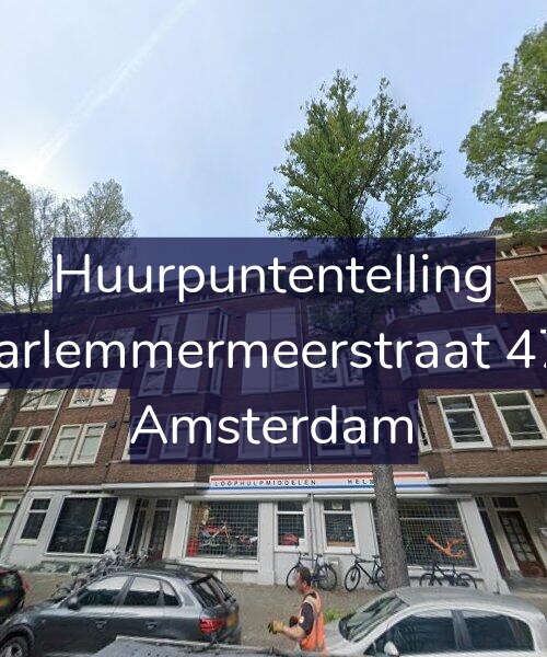 Foto gevel Huurpuntentelling voor Haarlemmermeerstraat 47-1, Amsterdam