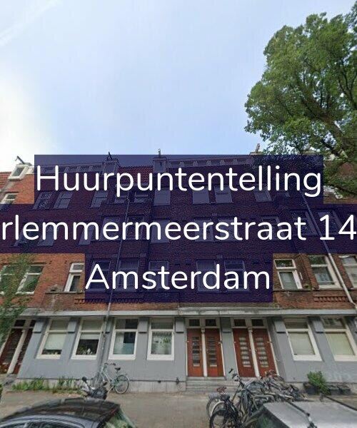 Foto gevel Huurpuntentelling voor Haarlemmermeerstraat 141-H, Amsterdam