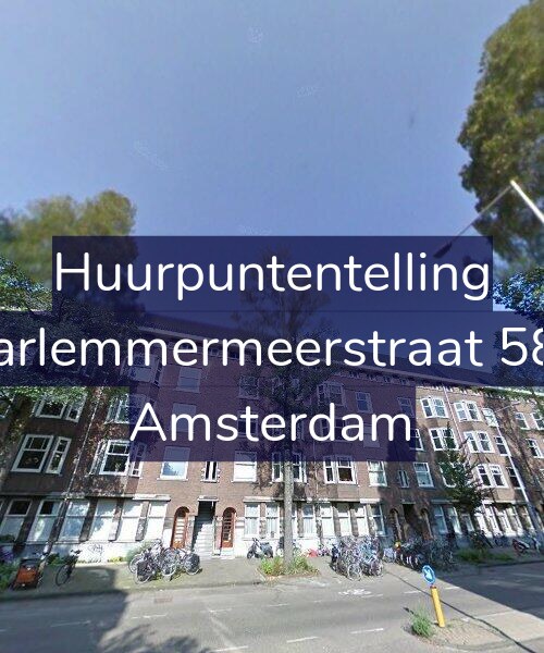 Foto gevel Huurpuntentelling voor Haarlemmermeerstraat 58-H, Amsterdam