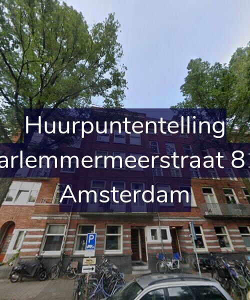 Foto gevel Huurpuntentelling voor Haarlemmermeerstraat 81-1, Amsterdam
