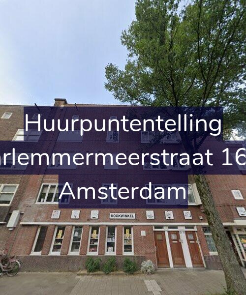 Foto gevel Huurpuntentelling voor Haarlemmermeerstraat 167-1, Amsterdam