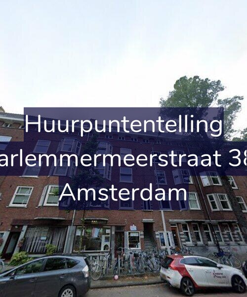 Foto gevel Huurpuntentelling voor Haarlemmermeerstraat 38-1, Amsterdam