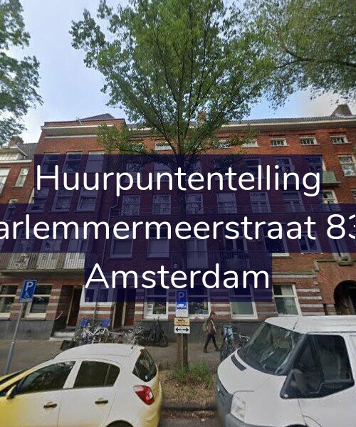 Foto gevel Huurpuntentelling voor Haarlemmermeerstraat 83-H, Amsterdam