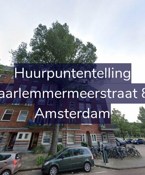 Foto gevel Huurpuntentelling voor Haarlemmermeerstraat 80, Amsterdam