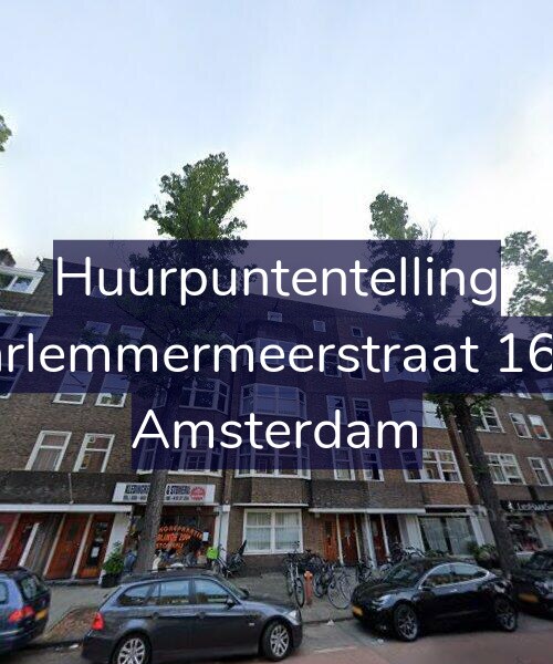 Foto gevel Huurpuntentelling voor Haarlemmermeerstraat 160-2, Amsterdam