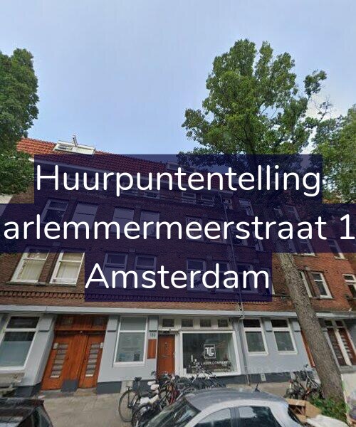 Foto gevel Huurpuntentelling voor Haarlemmermeerstraat 123, Amsterdam