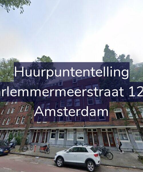 Foto gevel Huurpuntentelling voor Haarlemmermeerstraat 128-1, Amsterdam