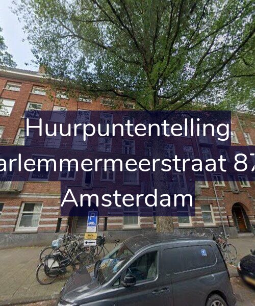 Foto gevel Huurpuntentelling voor Haarlemmermeerstraat 87-H, Amsterdam