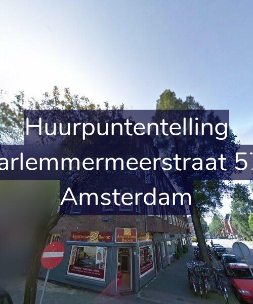 Foto gevel Huurpuntentelling voor Haarlemmermeerstraat 57-1, Amsterdam