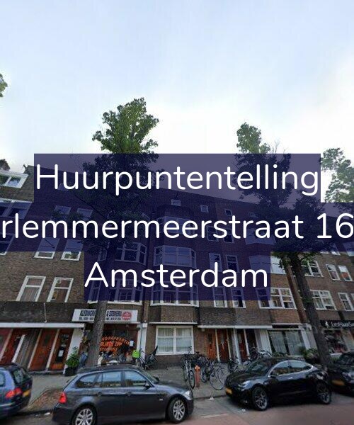 Foto gevel Huurpuntentelling voor Haarlemmermeerstraat 160-H, Amsterdam