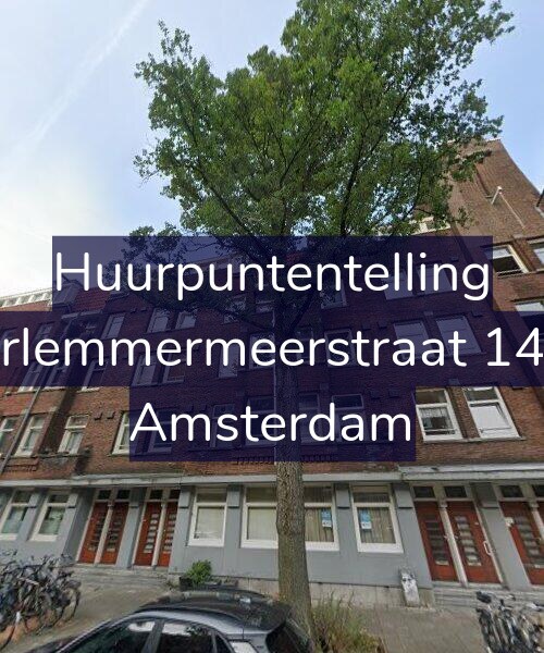 Foto gevel Huurpuntentelling voor Haarlemmermeerstraat 143-H, Amsterdam