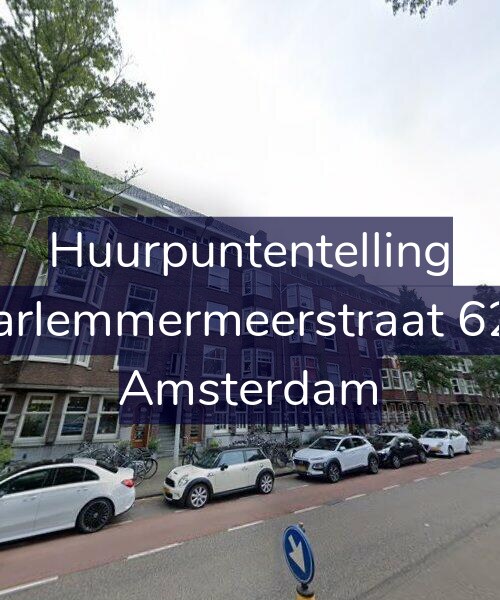 Foto gevel Huurpuntentelling voor Haarlemmermeerstraat 62-H, Amsterdam