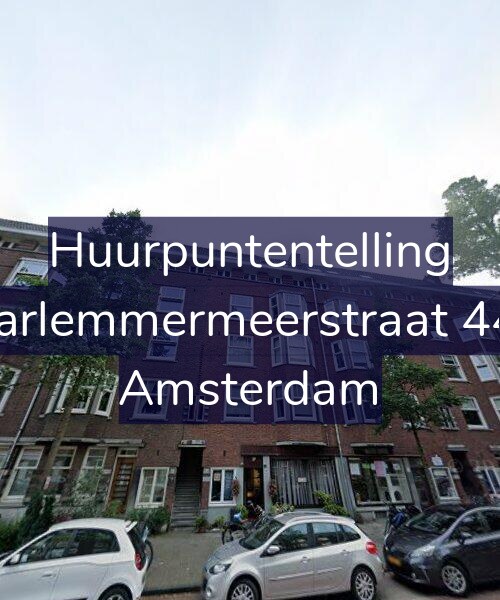 Foto gevel Huurpuntentelling voor Haarlemmermeerstraat 44-4, Amsterdam