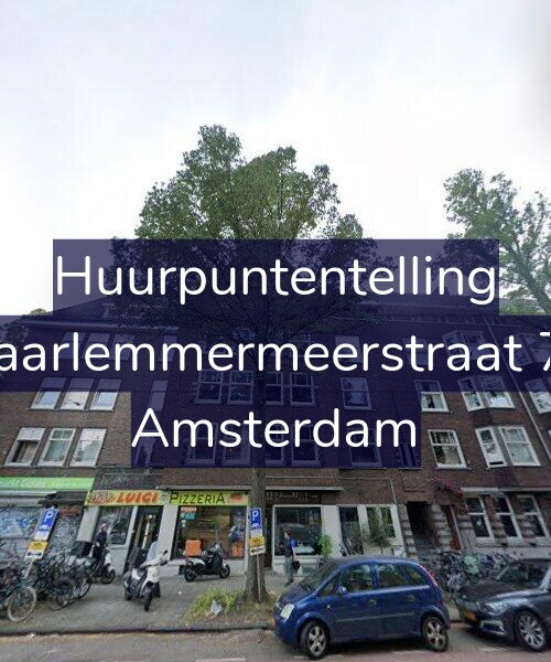 Foto gevel Huurpuntentelling voor Haarlemmermeerstraat 70, Amsterdam