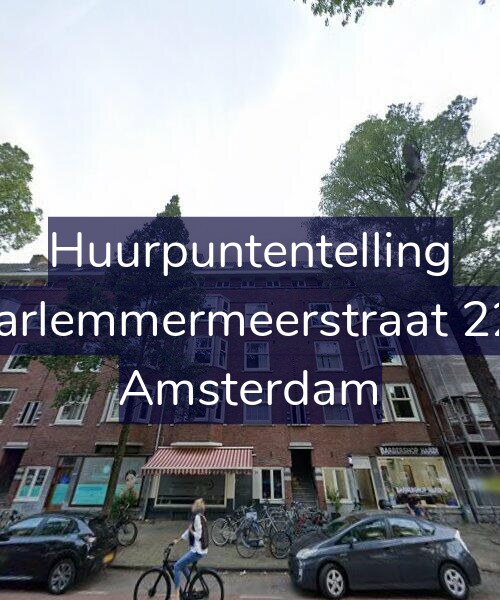 Foto gevel Huurpuntentelling voor Haarlemmermeerstraat 22-4, Amsterdam