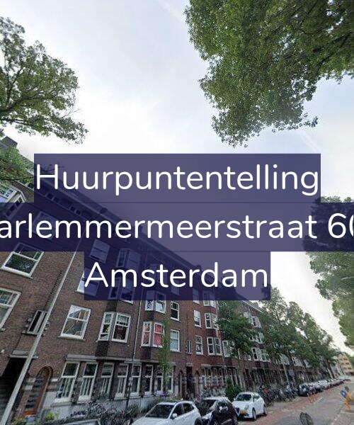 Foto gevel Huurpuntentelling voor Haarlemmermeerstraat 60-3, Amsterdam