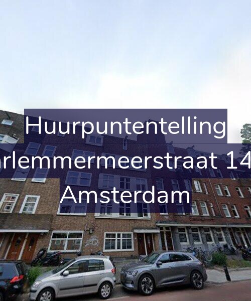 Foto gevel Huurpuntentelling voor Haarlemmermeerstraat 148-1, Amsterdam