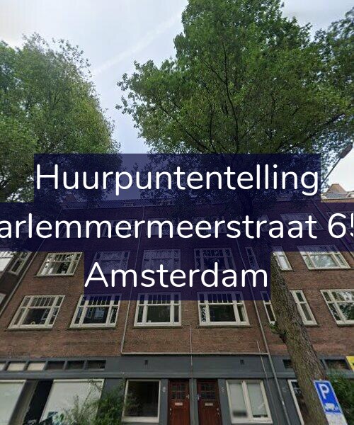 Foto gevel Huurpuntentelling voor Haarlemmermeerstraat 65-2, Amsterdam