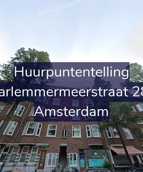 Foto gevel Huurpuntentelling voor Haarlemmermeerstraat 28-3, Amsterdam