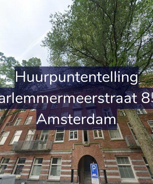 Foto gevel Huurpuntentelling voor Haarlemmermeerstraat 85-3, Amsterdam