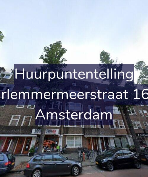 Foto gevel Huurpuntentelling voor Haarlemmermeerstraat 160-4, Amsterdam
