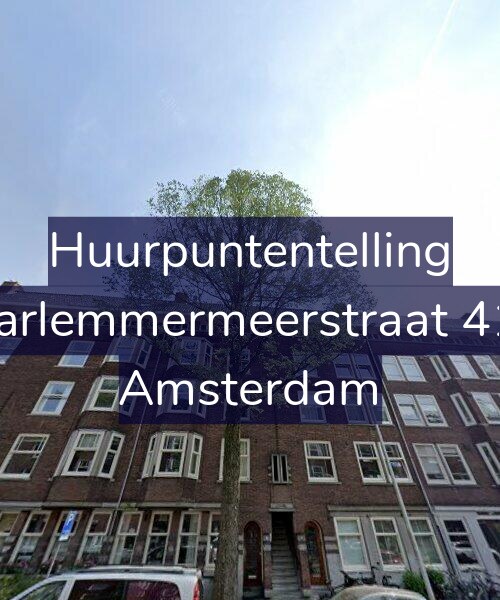 Foto gevel Huurpuntentelling voor Haarlemmermeerstraat 41-2, Amsterdam