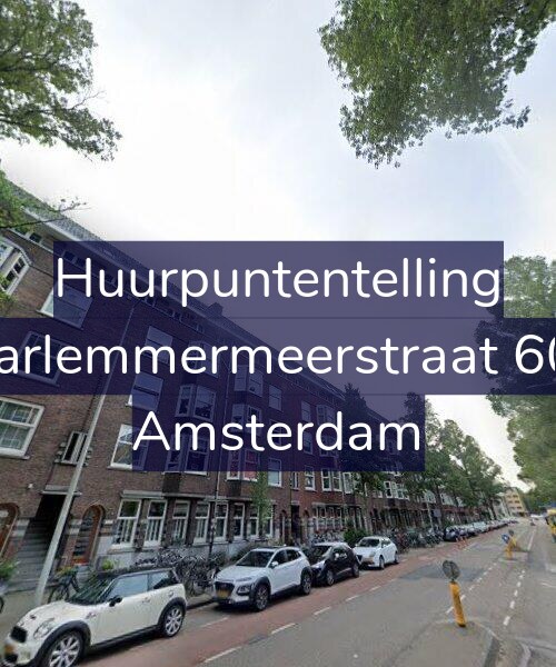 Foto gevel Huurpuntentelling voor Haarlemmermeerstraat 60-1, Amsterdam
