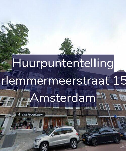 Foto gevel Huurpuntentelling voor Haarlemmermeerstraat 154-3, Amsterdam