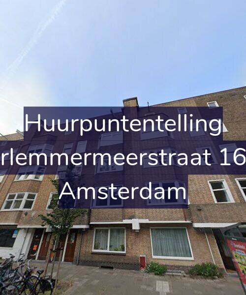 Foto gevel Huurpuntentelling voor Haarlemmermeerstraat 161-H, Amsterdam
