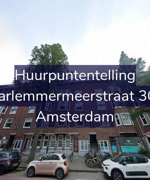 Foto gevel Huurpuntentelling voor Haarlemmermeerstraat 30-1, Amsterdam